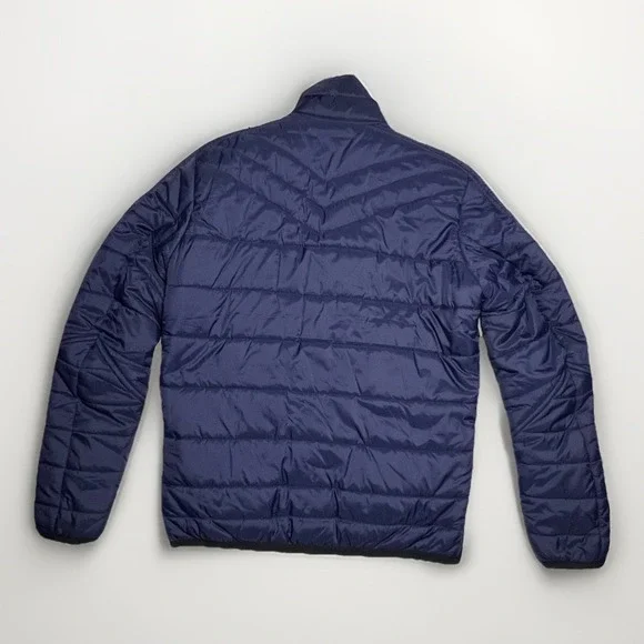 Y2K Diesel W-Izumo down‎ Quilted Biker Style jacket Blue Men's Size Small Sz S